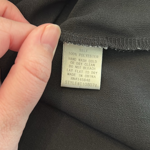 Everly Black Women's Blouse - Picture 3 of 7